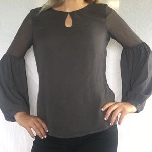 Gray blouse express
